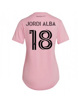 Ženski Nogometna dresi replika Inter Miami Jordi Alba #18 Domači 2023-24 Kratek rokav
